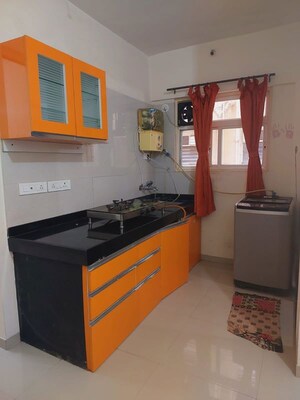 Kitchen in 1 BHK Apartment at Nyati Elysia, Kharadi – for Rent
