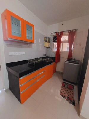 Kitchen in 1 BHK Apartment at Nyati Elysia, Kharadi – for Rent