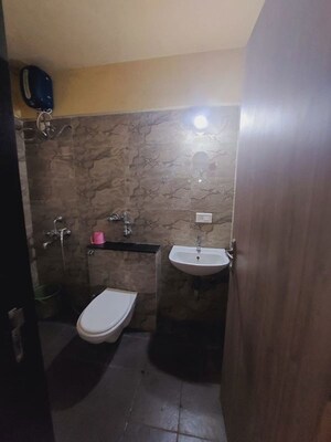 Bathroom in 1 BHK Apartment at Nyati Elysia, Kharadi – for Rent