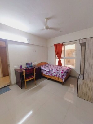 Bedroom in 1 BHK Apartment at Nyati Elysia, Kharadi – for Rent