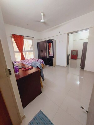 Living Room in 1 BHK Apartment at Nyati Elysia, Kharadi – for Rent