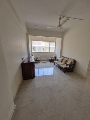 Living Room in 1 BHK Apartment at Bandra West – for Rent