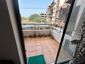 Balcony in 1 BHK Apartment at MP Residency, Marunji – for Sale