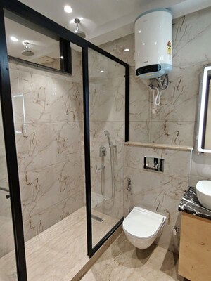 Bathroom in 4 BHK Apartment at Vasant Kunj – for Sale