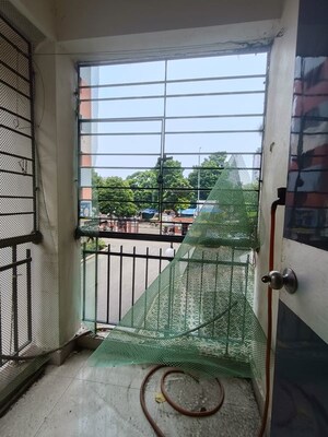 Balcony in 3 BHK Apartment at Shrachi Greenwood Sonata, Rajarhat New Town – for Sale