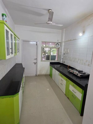 Kitchen in 3 BHK Apartment at Baner – for Rent