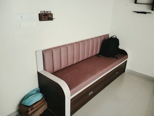 Living Room in 1 BHK Apartment at Oneness Apartment, Wakad – for Rent