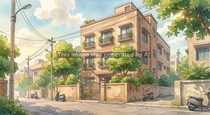  Apartment – Exterior View View at Dhokali - for Sale
