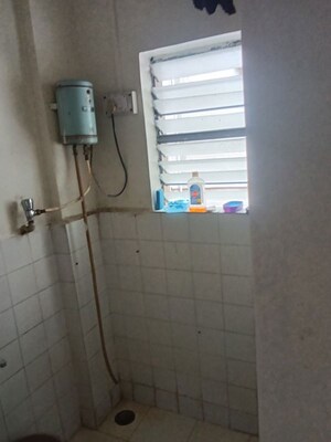 Bathroom in 2 BHK Apartment at Nisarg Akruti, Pimple Nilakh – for Rent
