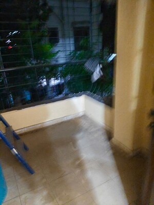 Balcony in 2 BHK Apartment at Nisarg Akruti, Pimple Nilakh – for Rent