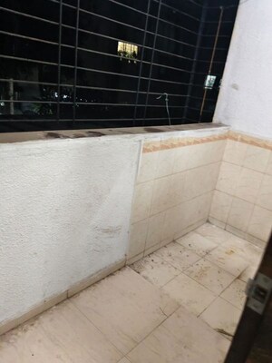 Balcony in 2 BHK Apartment at Nisarg Akruti, Pimple Nilakh – for Rent