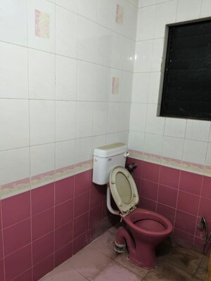 Bathroom in 2 BHK Apartment at Nisarg Akruti, Pimple Nilakh – for Rent