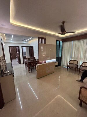Living Room in 3.5 BHK Apartment at Sikka Karmic Greens, Sector 78 – for Rent