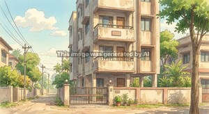  Apartment – Exterior View View at Hans Nagar - for Sale