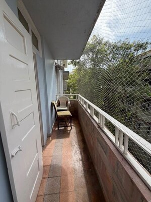Balcony in 3 BHK Apartment at Churchgate – for Rent