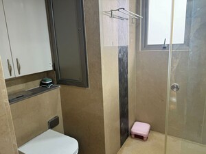 Bathroom in 3 BHK Apartment at G Corp Residency, Koramangala – for Rent
