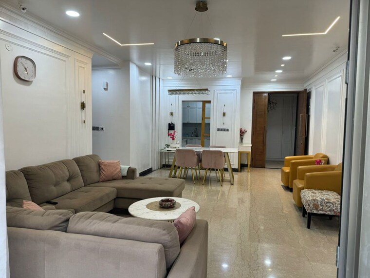 Living Room, g-corp-residency 3 Bedroom 2046 Sq.Ft. Apartment In Koramangala Bangalore 10693430