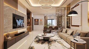 Living Room in 2 BHK Apartment at Mallampet – for Sale