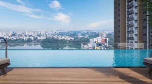 Swimming Pool in 2 BHK Apartment at Mallampet – for Sale