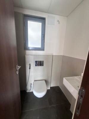 Bathroom in 2 BHK Apartment at Piramal Vaikunth, Balkum Pada – for Rent