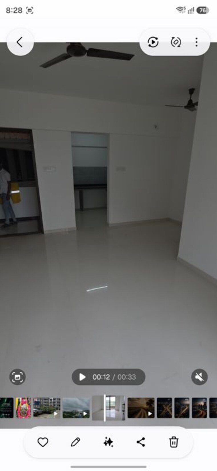Room, roshan-milestone 2 Bedroom 680 Sq.Ft. Apartment In Tathawade Pune 10693463