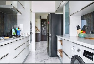 Kitchen in 1 BHK Apartment at Gundecha Trillium, Kandivali East – for Rent