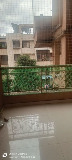 Balcony in 2 BHK Apartment at Majestique Signature Towers Phase 3, Balewadi – for Rent