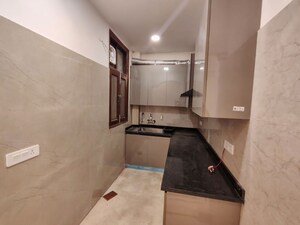 Kitchen in 2 BHK Builder Floor at Malviya Nagar – for Rent