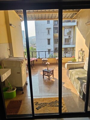 Balcony in 2 BHK Apartment at Baner – for Rent