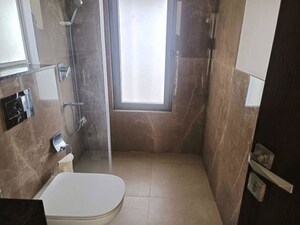 Bathroom in 3 BHK Apartment at Piramal Aranya, Byculla – for Rent