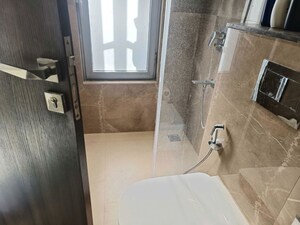 Bathroom in 3 BHK Apartment at Piramal Aranya, Byculla – for Rent