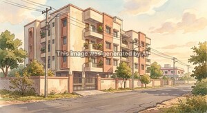  Independent House – Exterior View View at Sonal Society - for Sale