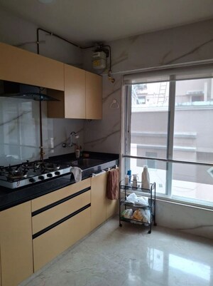Kitchen in 3 BHK Apartment at Kakad Imperial Apartment, Khar West – for Rent