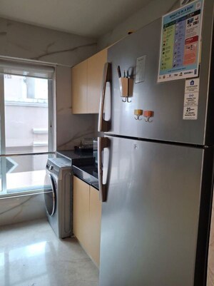 Kitchen in 3 BHK Apartment at Kakad Imperial Apartment, Khar West – for Rent