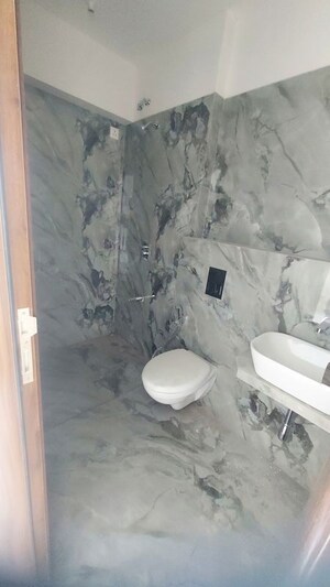 Bathroom in 3 BHK Apartment at BC Corp Arista, Bandra East – for Rent