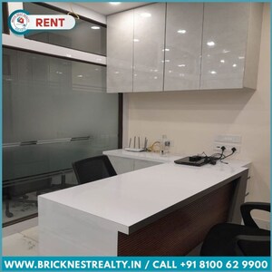 Kitchen in  Office Space at Mani Casadona, New Town – for Rent