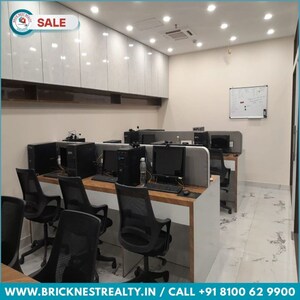 Team Area in  Office Space at Mani Casadona, New Town – for Rent