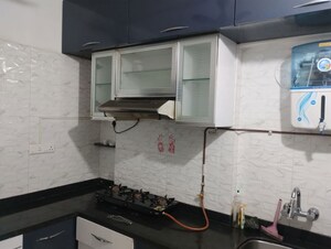 Kitchen in 1 BHK Apartment at Vijay Garden, Ghodbunder Road – for Rent