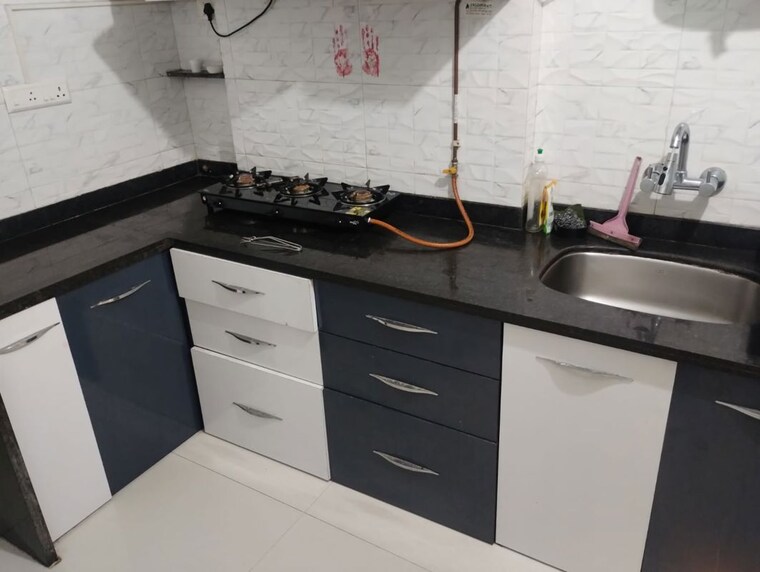 Kitchen, vijay-garden 1 Bedroom 500 Sq.Ft. Apartment In Ghodbunder Road Thane 10693635