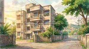  Apartment – Exterior View View at Shirdhon - for Sale