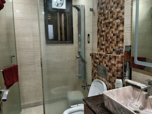 Balcony in 3 BHK Builder Floor at Hemkunt Colony – for Rent