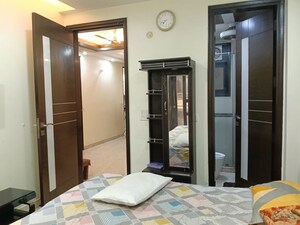 Bedroom in 3 BHK Builder Floor at Hemkunt Colony – for Rent