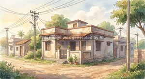  Builder Floor – Exterior View View at Kallem - for Sale
