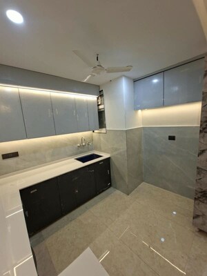 Kitchen in 3 BHK Builder Floor at Chattarpur – for Sale