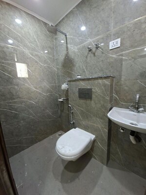 Bathroom in 3 BHK Builder Floor at Chattarpur – for Sale