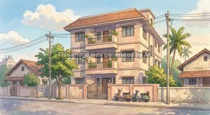  Apartment – Exterior View View at Bhula Faliya - for Sale