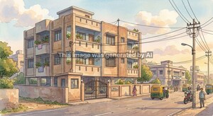  Apartment – Exterior View View at Sonal Society - for Sale