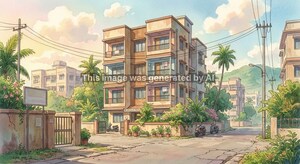  Apartment – Exterior View View at Bhavani Nagar - for Sale