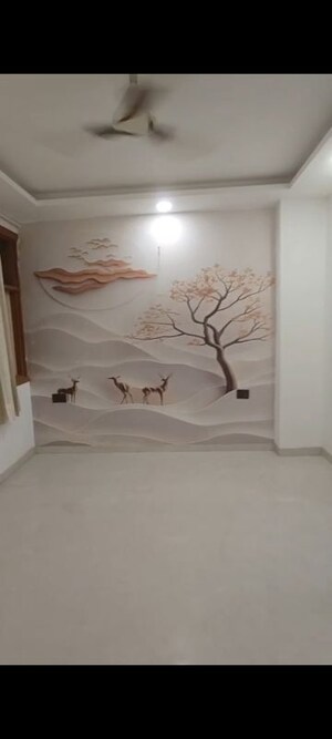 Bathroom in 3 BHK Builder Floor at Mahavir Enclave – for Sale