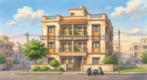  Apartment – Exterior View View at Wadhwan - for Sale